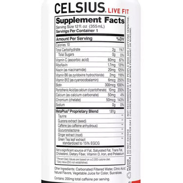 Celsius Essential Energy Drink, Strawberry Guava, 12 Fl Oz